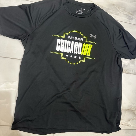 Under Armour Tops - Under Armour 23 Chicago 10k Official Race Finisher The Tech Shirt Unisex Top NWT